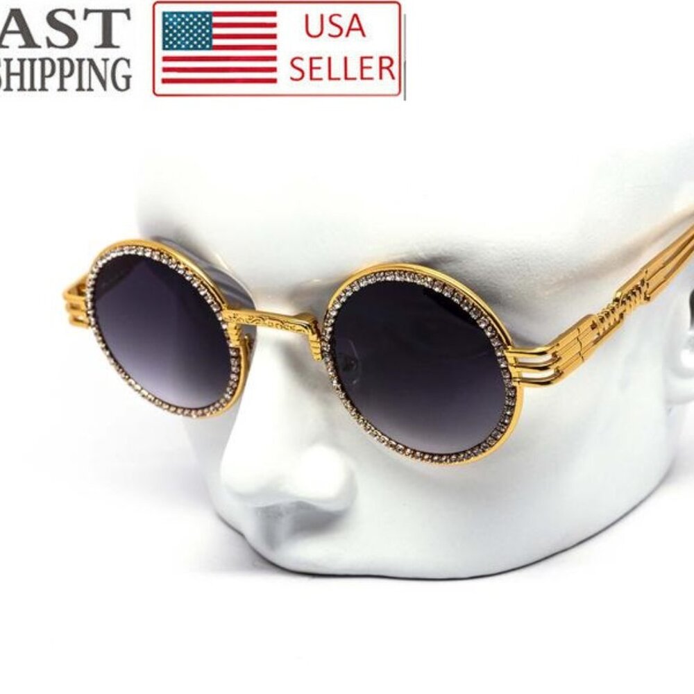 Men Women Sunglasses Black Lens Retro Shade Street Wear Retro Classic Lentes New